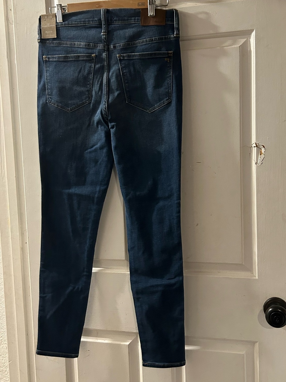 Madewell Women's Dark Blue Skinny Jeans - Picture 2 of 2
